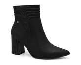 Bota Bico Fino Feminina Preta Ramarim 2358123-11