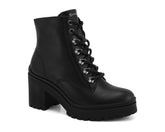 Bota Coturno Preta Feminina Ramarim 2450105-1