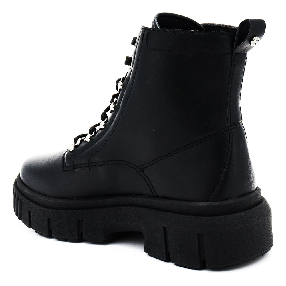 Bota Coturno Tratorada Feminina Preta Ramarim 2499102-1