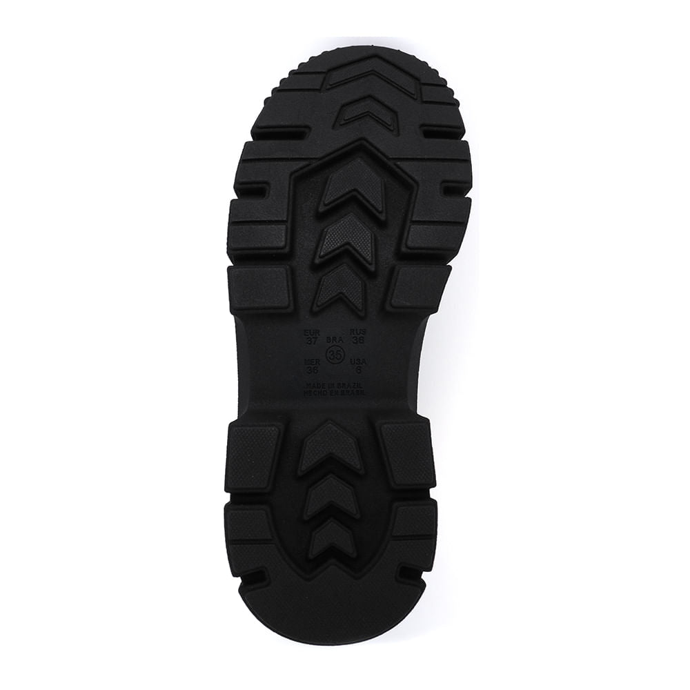 Bota Cano Curto Tratorada Feminina Preta Ramarim 2499105-1